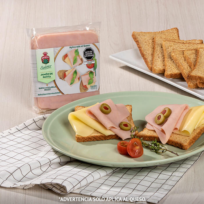 Pack Jamón Pavita Braedt Balance + Queso Mozzarella Braedt