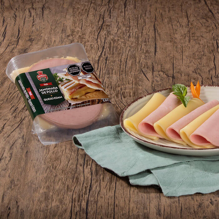 Pack Jamonada de Pollo + Queso Edam Braedt